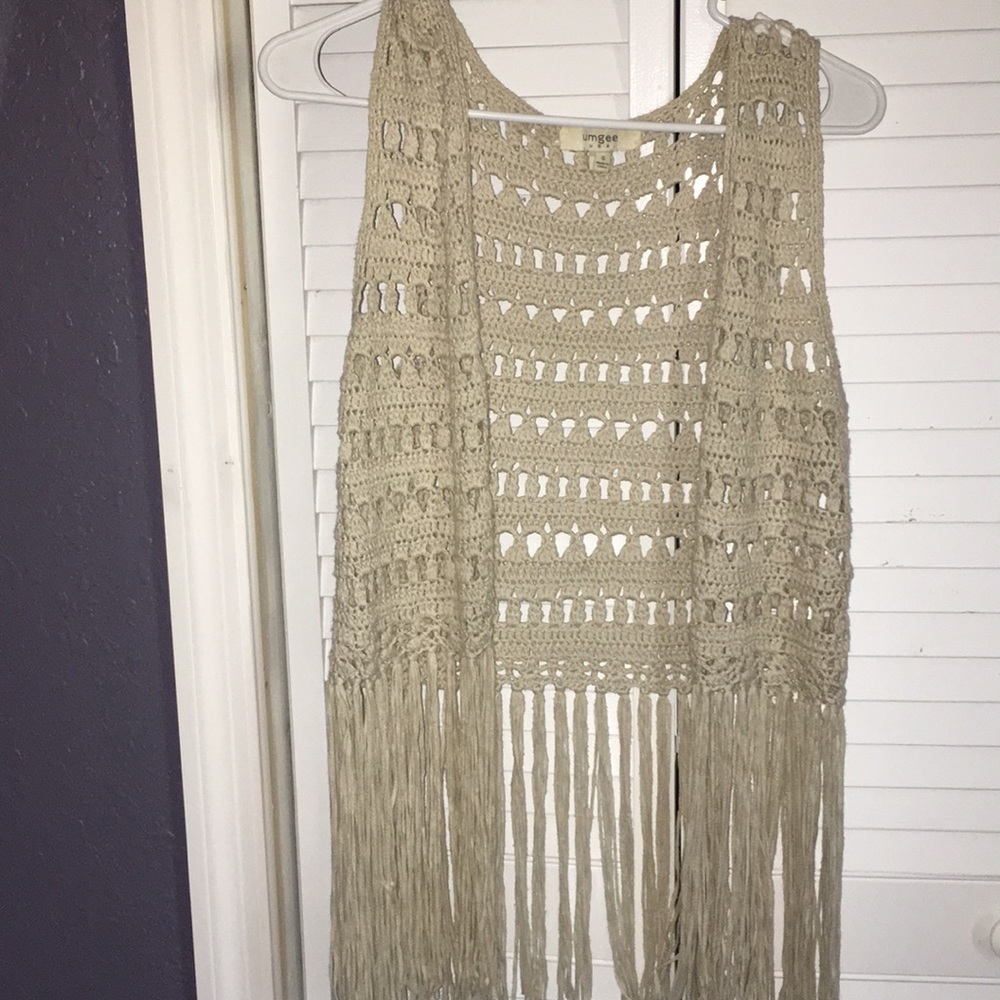 Crochet vest